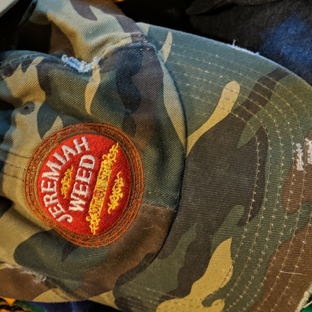 NWOT Jeremiah WEED Unisex Camo Cap